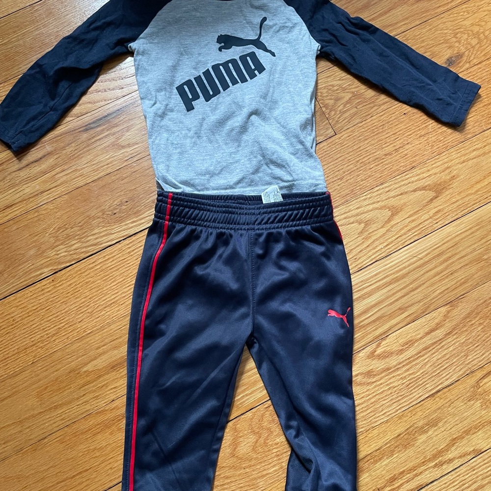 Puma Navy Blue Athletic outfit